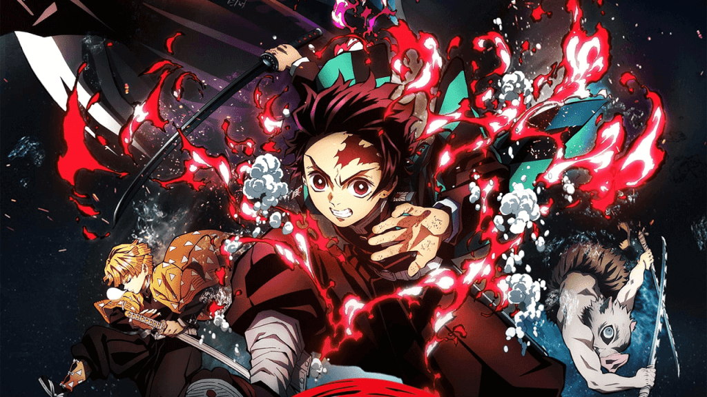 Demon Slayer Mugen Train (The Best Animated Movies and TV shows of 2021)
