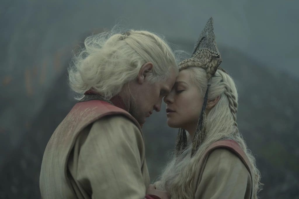 Rhaenyra and Daemon's Valyrian Wedding (House of the Dragon Episode 7)