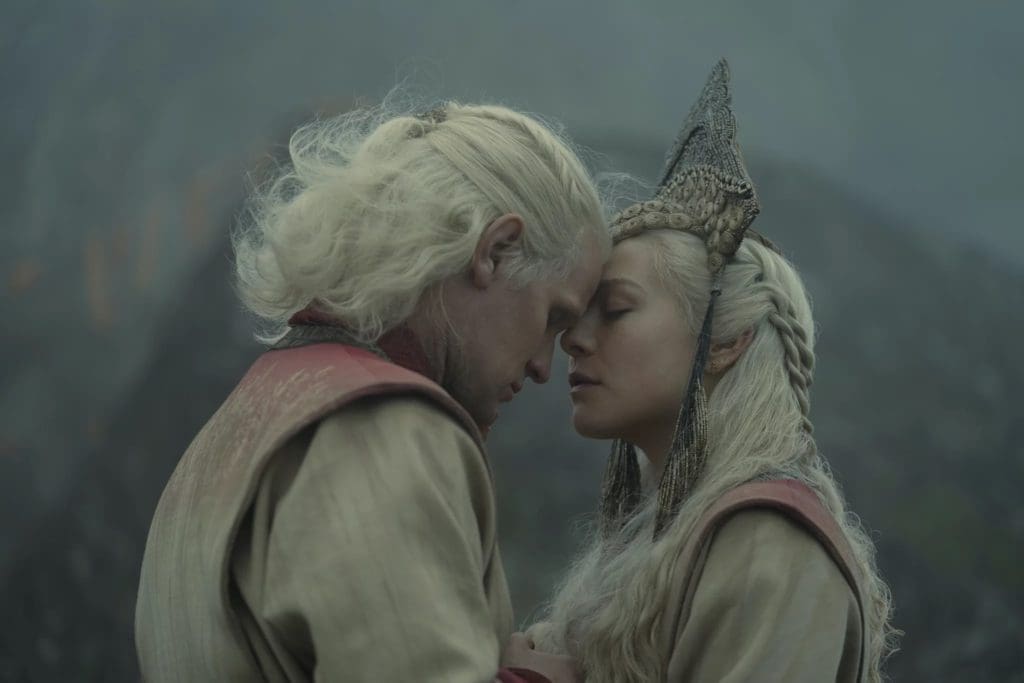 Rhaenyra and Daemon's Valyrian Wedding (House of the Dragon Episode 7)