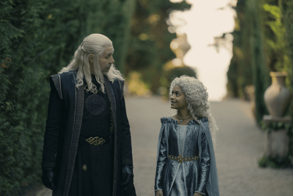 King Viserys and Lady Laena Velaryon (House of the Dragon Episode 2 Review)